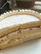 Load image into Gallery viewer, 6 inch White Peach and Yogurt Cake