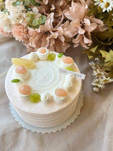 Load image into Gallery viewer, 6 inch White Peach and Yogurt Cake
