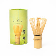 Load image into Gallery viewer, Camelia Sinensis Chasen (Matcha Whisk) | White Bamboo
