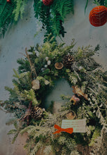 Load image into Gallery viewer, Holiday Wreath X Aux Fleurs Folies
