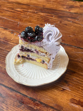 Load image into Gallery viewer, 6 inch Blueberry Lemon Cake
